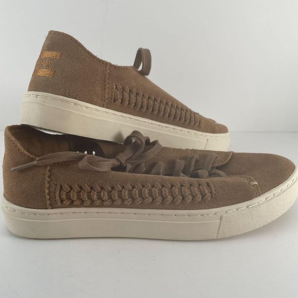 Toms Shoes - Tom's Lennox Suede Sneaker Toffee Brown